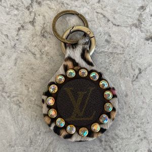 Keep It Gypsy Upcycled Embellished Keychain